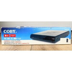 Coby DVD-255 Progressive Scan DVD Player Brand New Sealed In Box w/remote